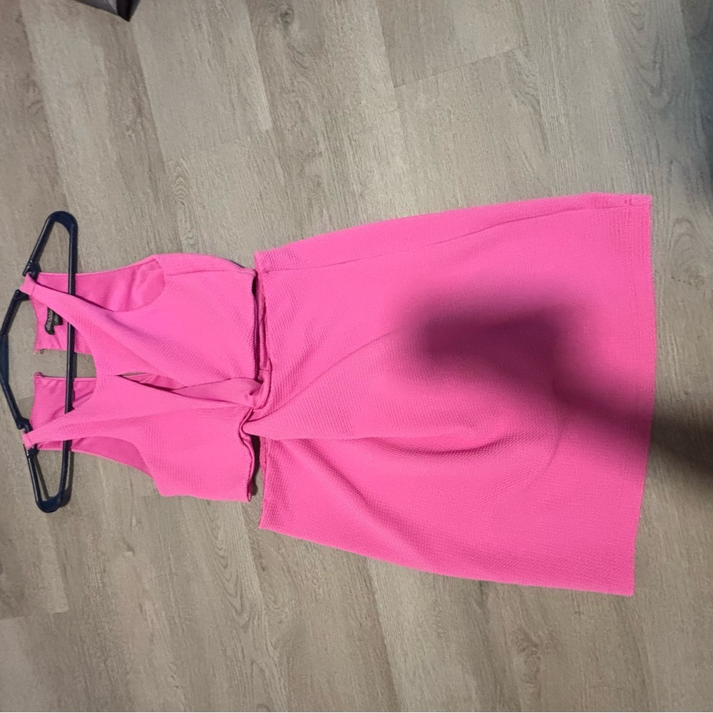 Wild Fable Pink Halter Sundress for Cocktail Nights